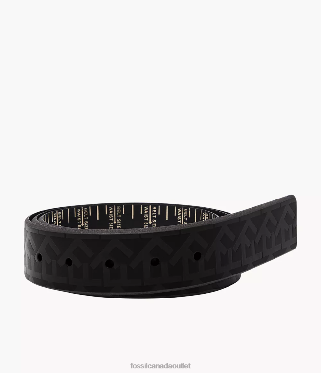 Fossil Accessory Men Black Cut to Size Belt Strap D2VPL2063