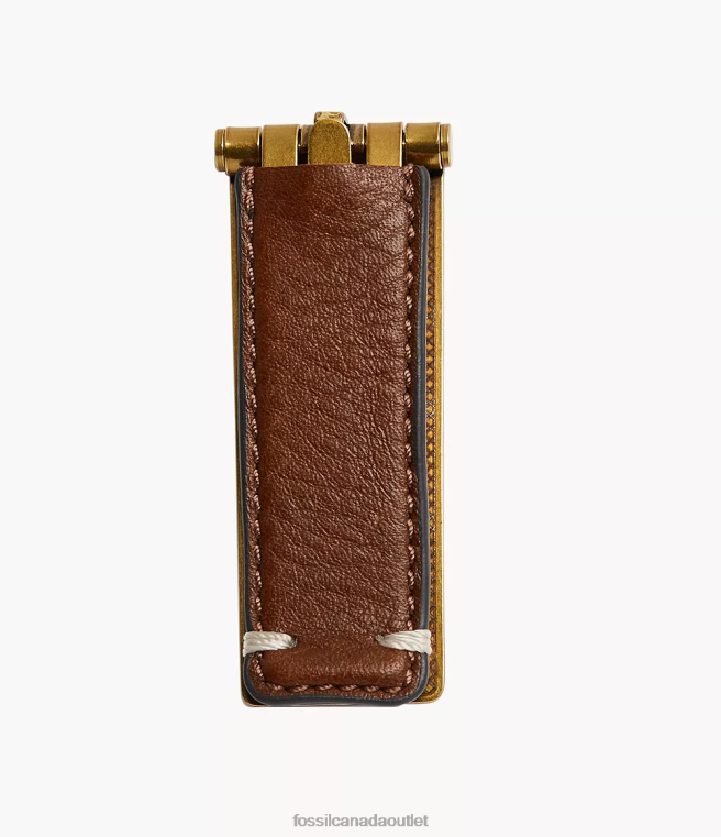 Fossil Accessory Men Brown Gift Money Clip D2VPL2047