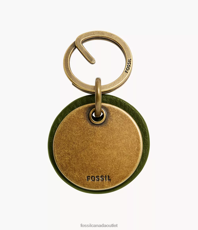 Fossil Accessory Men Deep Olive Boone Key Fob D2VPL2074
