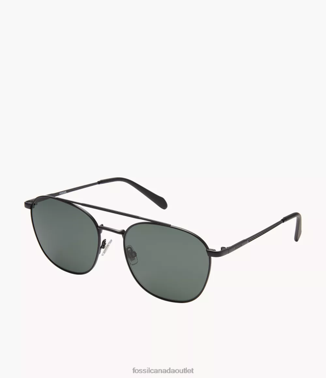 Fossil Accessory Men Green Chandler Round Sunglasses D2VPL2051