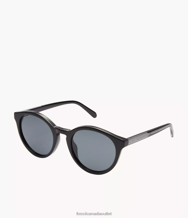 Fossil Accessory Men Green Wren Round Sunglasses D2VPL2055