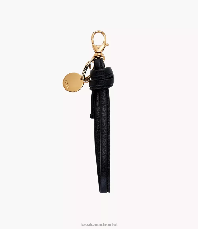 Fossil Accessory Women Black Gift Loop Keychain D2VPL1969