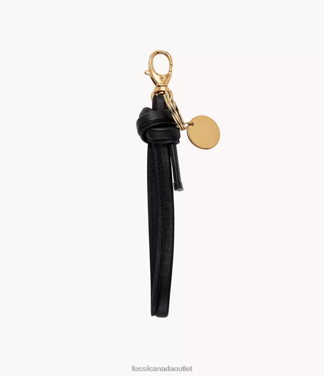Fossil Accessory Women Black Gift Loop Keychain D2VPL1969