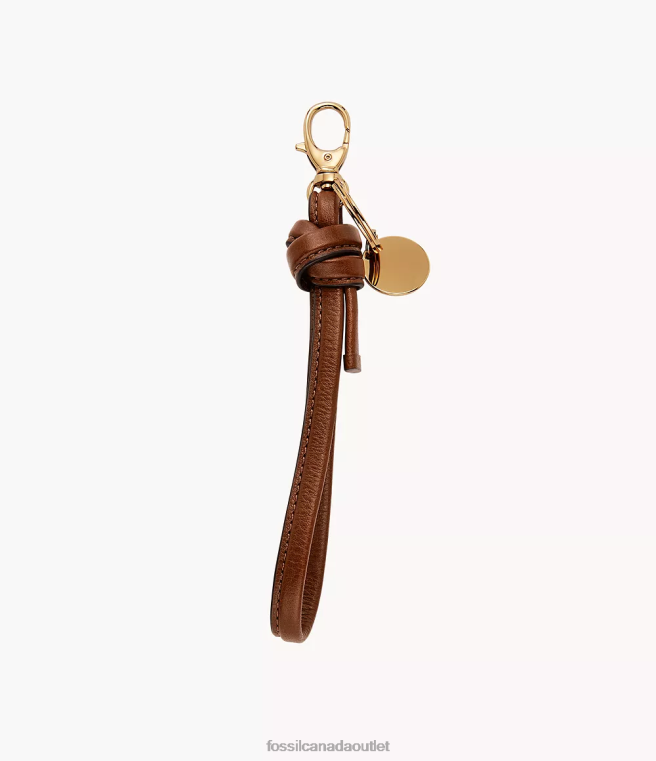 Fossil Accessory Women Brown Gift Loop Keychain D2VPL1965