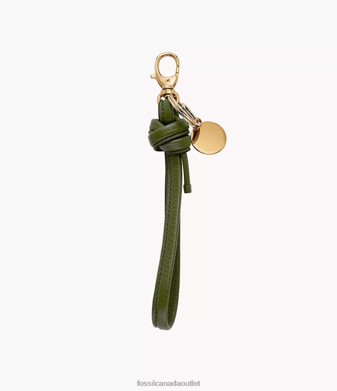 Fossil Accessory Women Green Gift Loop Keychain D2VPL1967