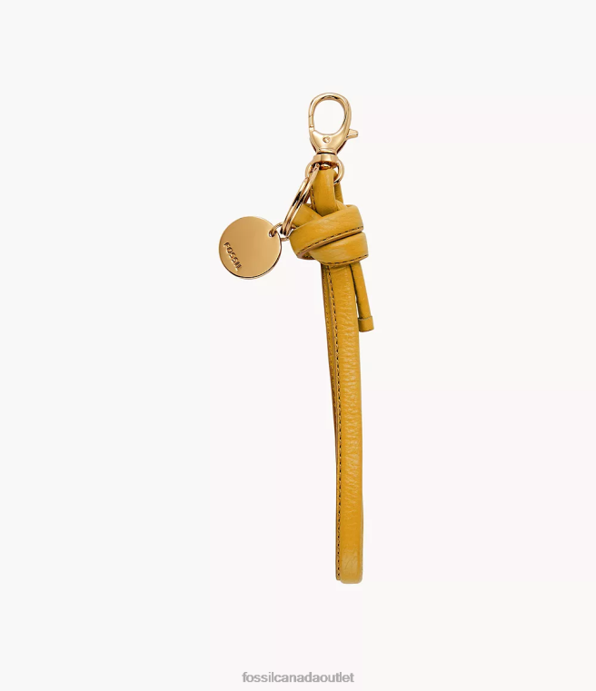 Fossil Accessory Women Yellow Gift Loop Keychain D2VPL1968