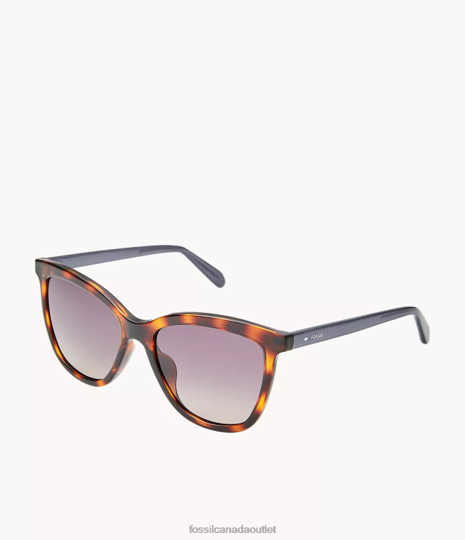 Fossil Accessory Women Purple Kenra Cat Eye Sunglasses D2VPL1991