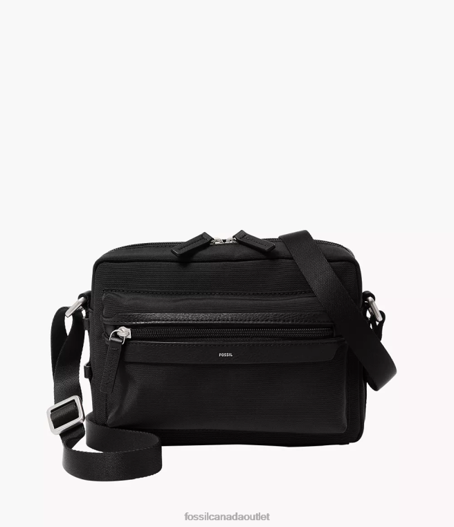 Fossil Bag Men Black Wyatt Camera Bag D2VPL1632