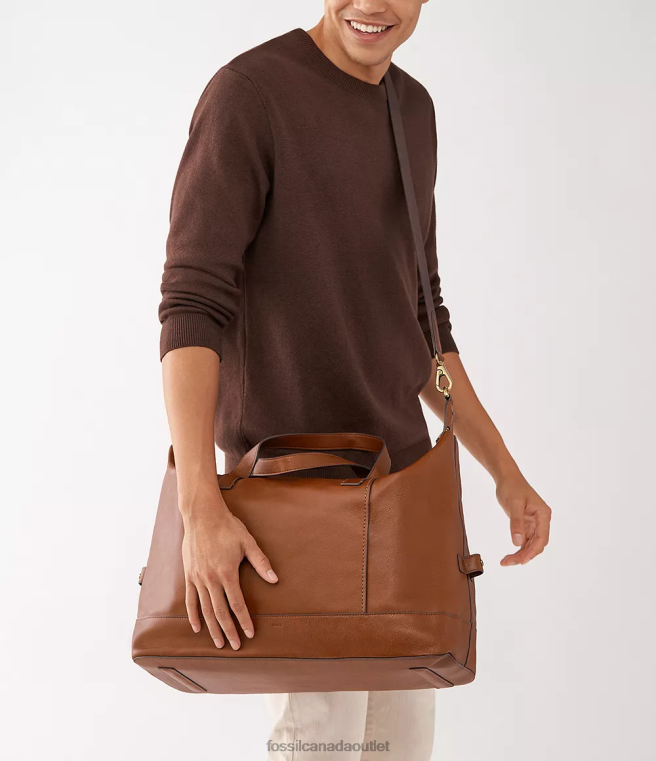Fossil Bag Men Brown Raeford Duffle D2VPL1628
