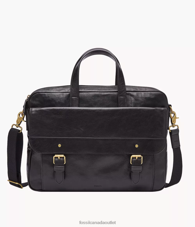 Fossil Bag Men Black Miles Workbag D2VPL1645