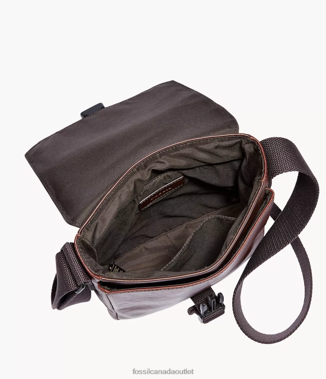 Fossil Bag Men Dark Brown Weston Courier D2VPL1646