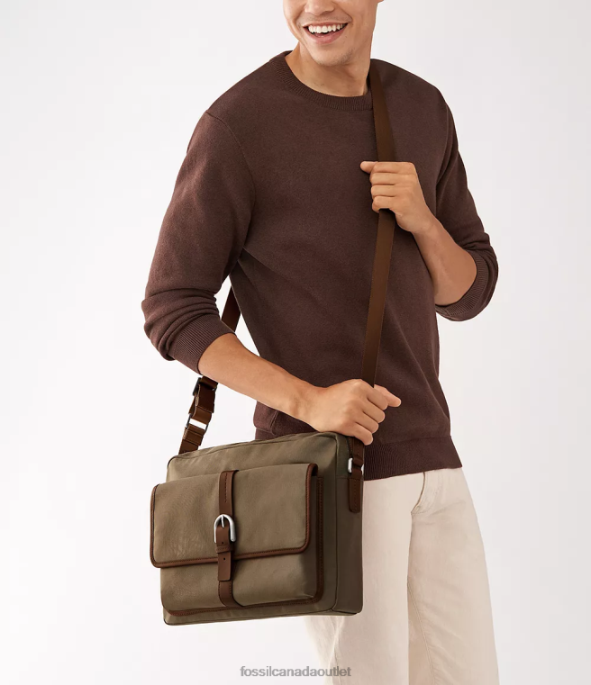 Fossil Bag Men Khaki Camden Messenger D2VPL1624