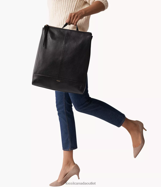 Fossil Bag Women Black Elina Convertible Backpack D2VPL416