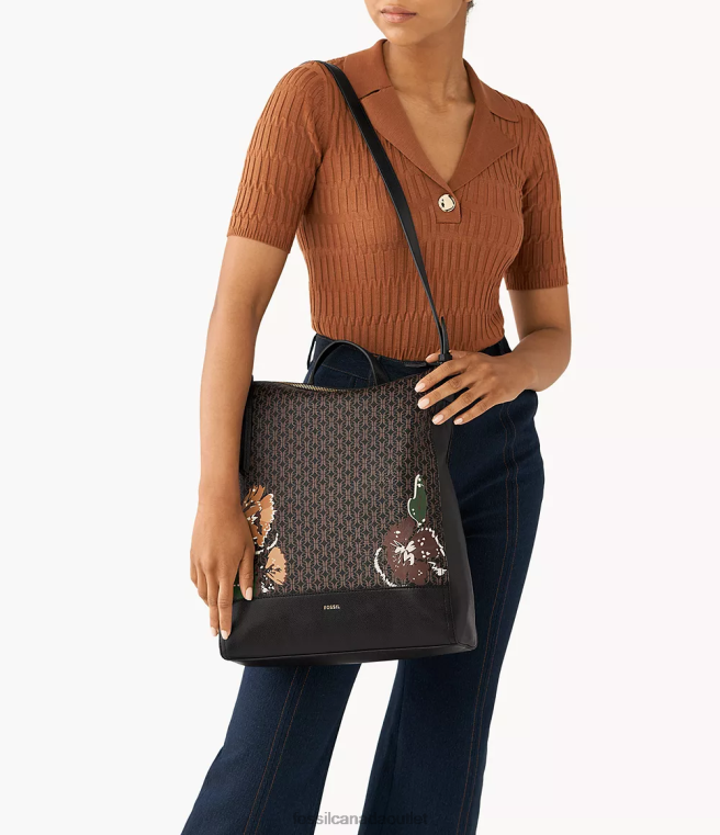 Fossil Bag Women Black Elina Convertible Backpack D2VPL492