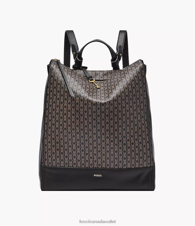 Fossil Bag Women Black Elina Convertible Backpack D2VPL541