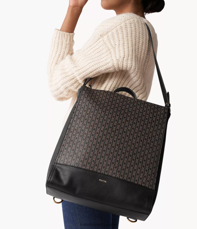 Fossil Bag Women Black Elina Convertible Backpack D2VPL541