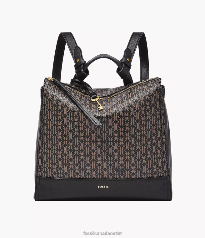 Fossil Bag Women Black Elina Convertible Small Backpack D2VPL689