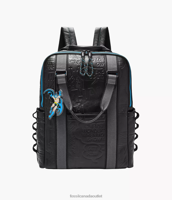 Fossil Bag Women Black Limited Edition Batman Legacy Backpack D2VPL1647