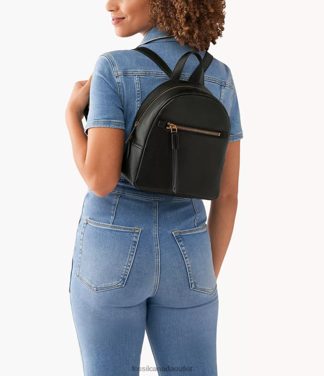 Fossil Bag Women Black Megan Small Backpack D2VPL511