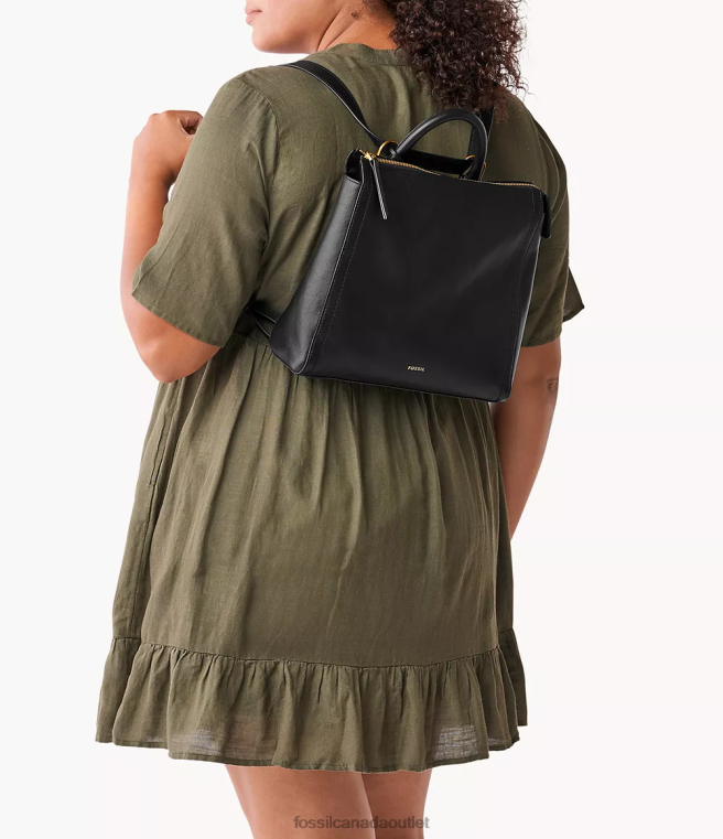 Fossil Bag Women Black Parker Convertible Small Backpack D2VPL728