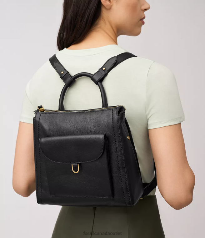 Fossil Bag Women Black Parker Small Backpack D2VPL390
