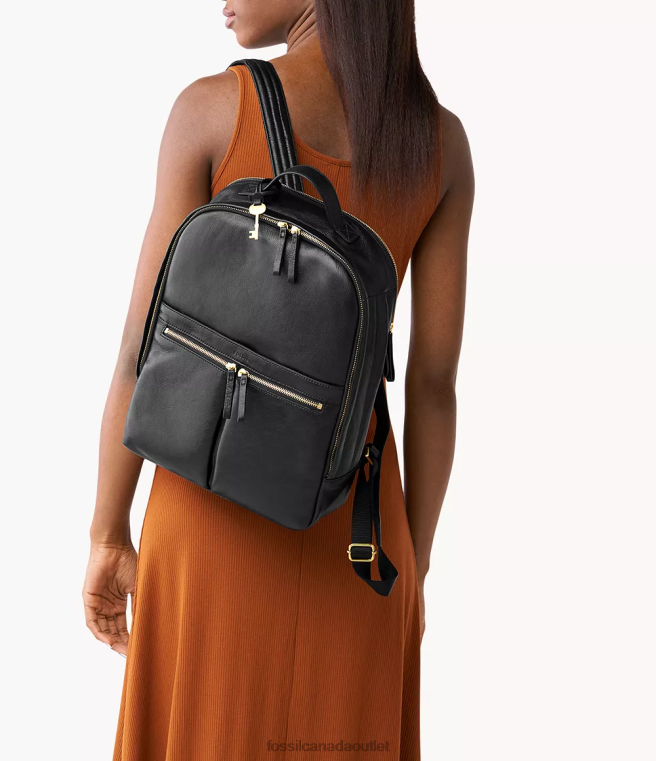 Fossil Bag Women Black Tess Laptop Backpack D2VPL557