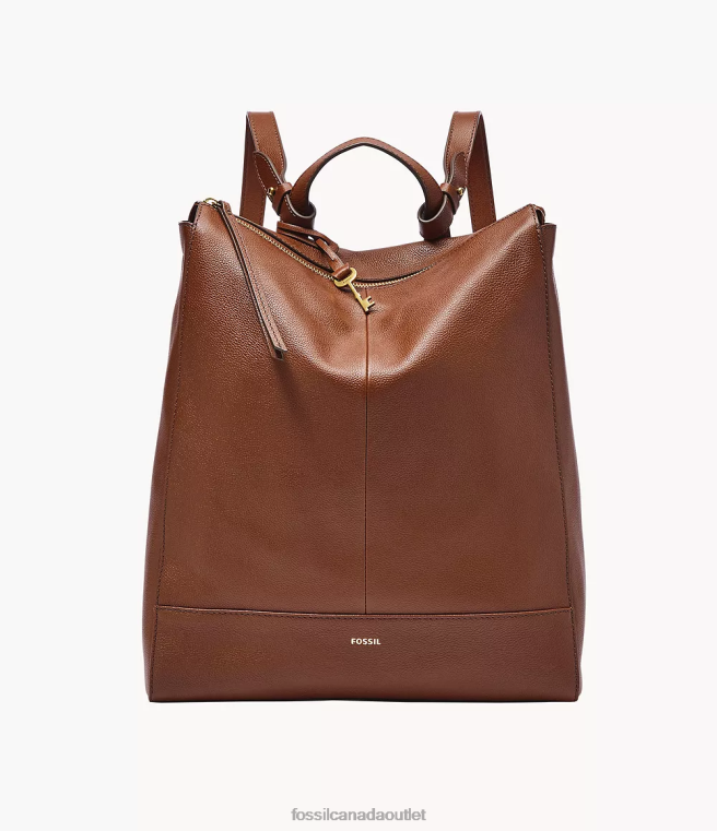 Fossil Bag Women Brown Elina Convertible Backpack D2VPL404