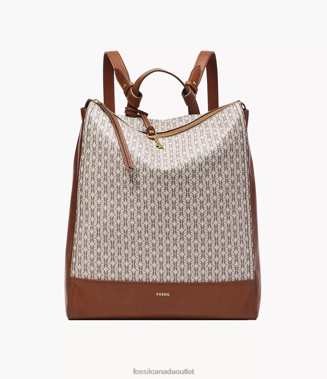 Fossil Bag Women Brown Elina Convertible Backpack D2VPL606