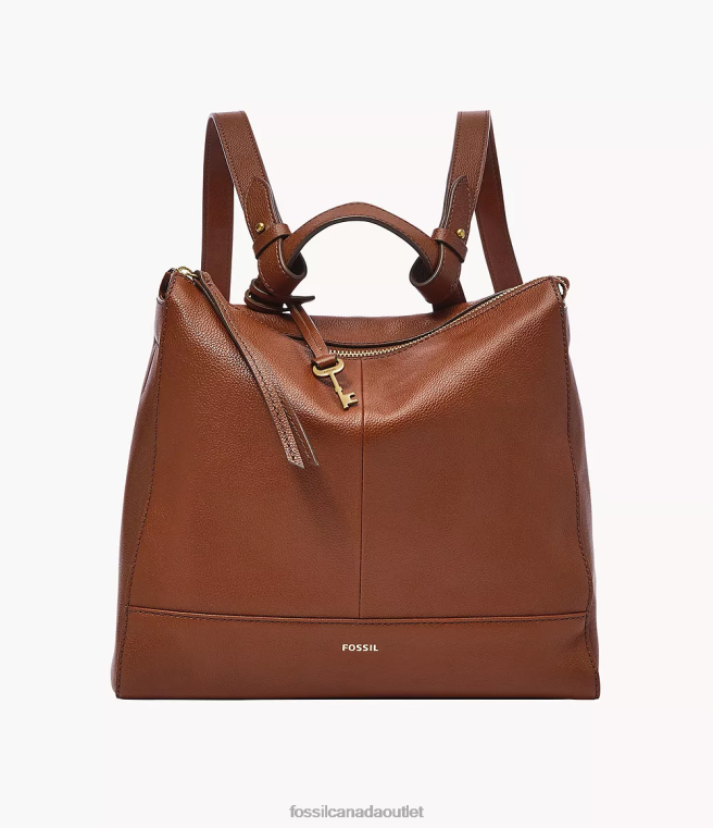Fossil Bag Women Brown Elina Convertible Small Backpack D2VPL407