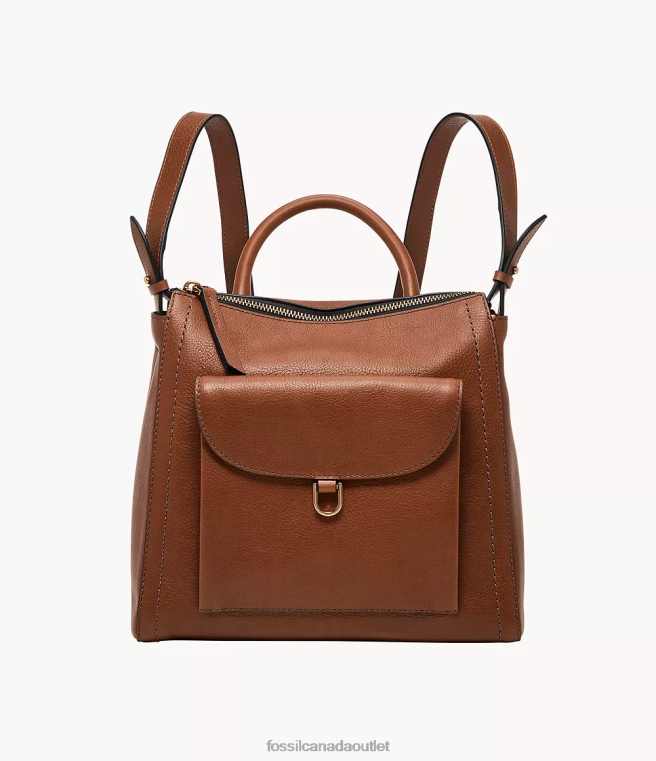 Fossil Bag Women Brown Parker Small Backpack D2VPL388