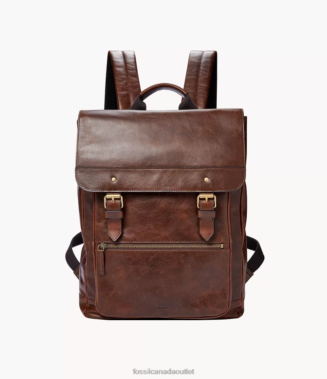 Fossil Bag Women Dark Brown Miles Backpack D2VPL1637