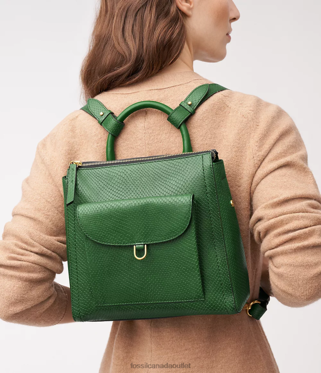 Fossil Bag Women Green Parker Small Backpack D2VPL391