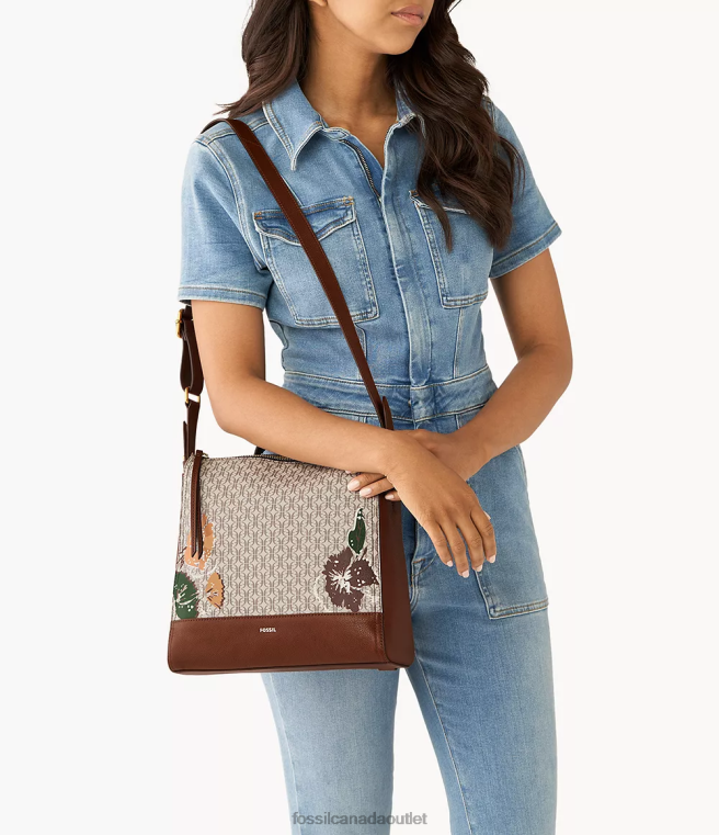 Fossil Bag Women Tan Elina Small Convertible Backpack D2VPL405