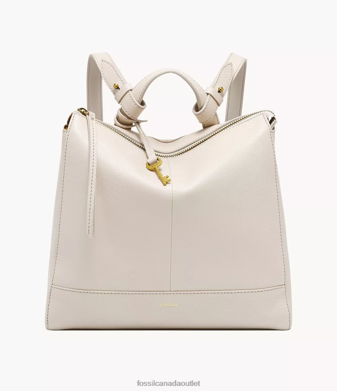 Fossil Bag Women White Elina Convertible Small Backpack D2VPL734