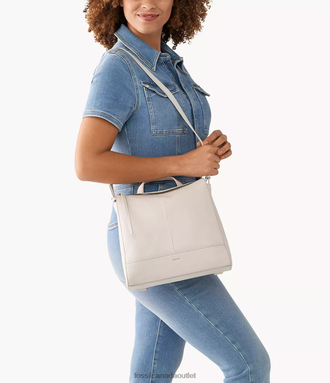 Fossil Bag Women White Elina Convertible Small Backpack D2VPL734