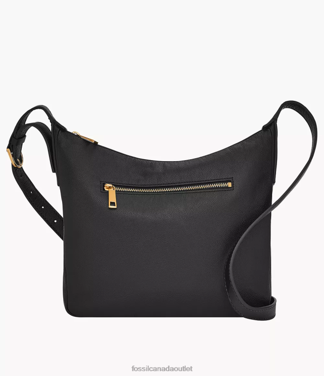 Fossil Bag Women Black Cecilia Top Zip Crossbody D2VPL290