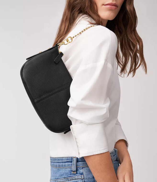 Fossil Bag Women Black Jolie Baguette D2VPL296