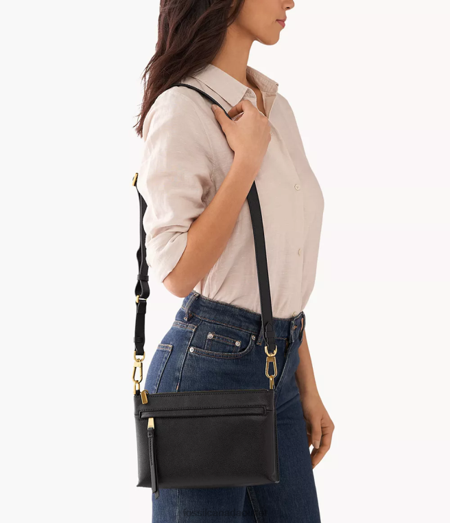Fossil Bag Women Black Kiera Small Crossbody D2VPL499