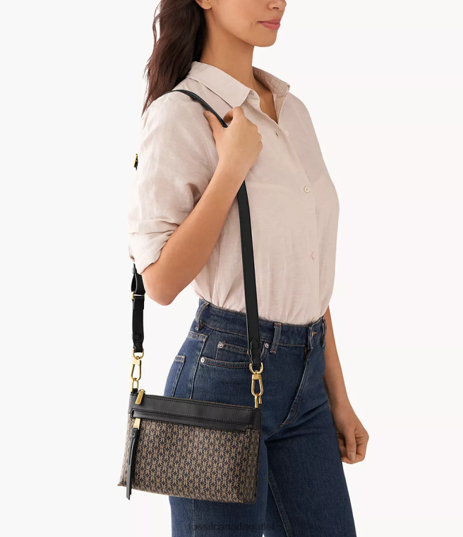 Fossil Bag Women Black Kiera Small Crossbody D2VPL710