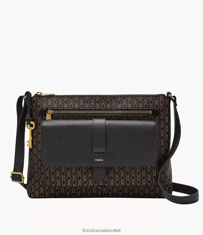 Fossil Bag Women Black Kinley Crossbody D2VPL436