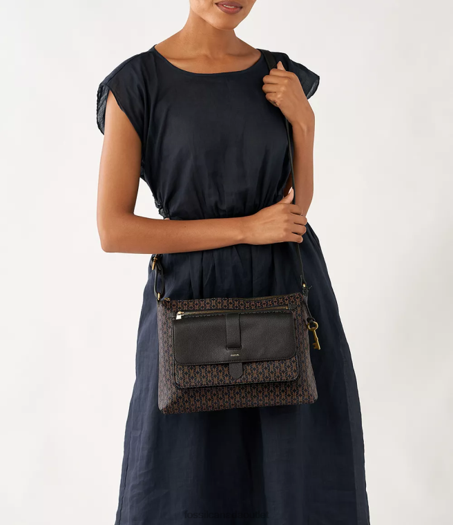 Fossil Bag Women Black Kinley Crossbody D2VPL436