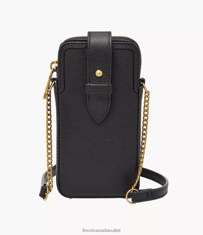 Fossil Bag Women Black Lainie Phone Case Crossbody D2VPL564