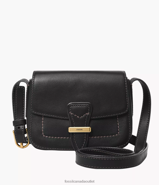 Fossil Bag Women Black Tremont Small Flap Crossbody D2VPL341