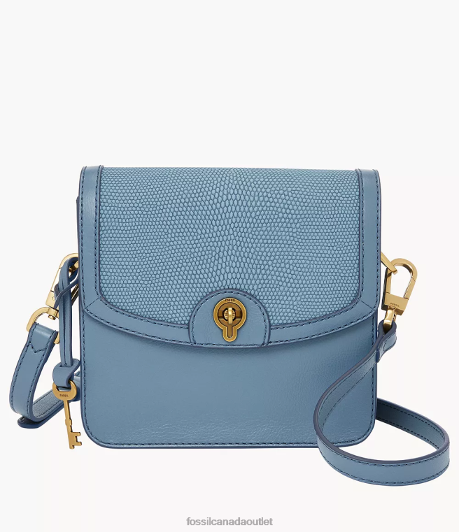 Fossil Bag Women Blue Ainsley Small Crossbody D2VPL699