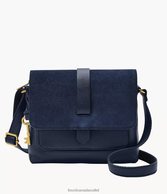 Fossil Bag Women Blue Kinley Small Crossbody D2VPL732