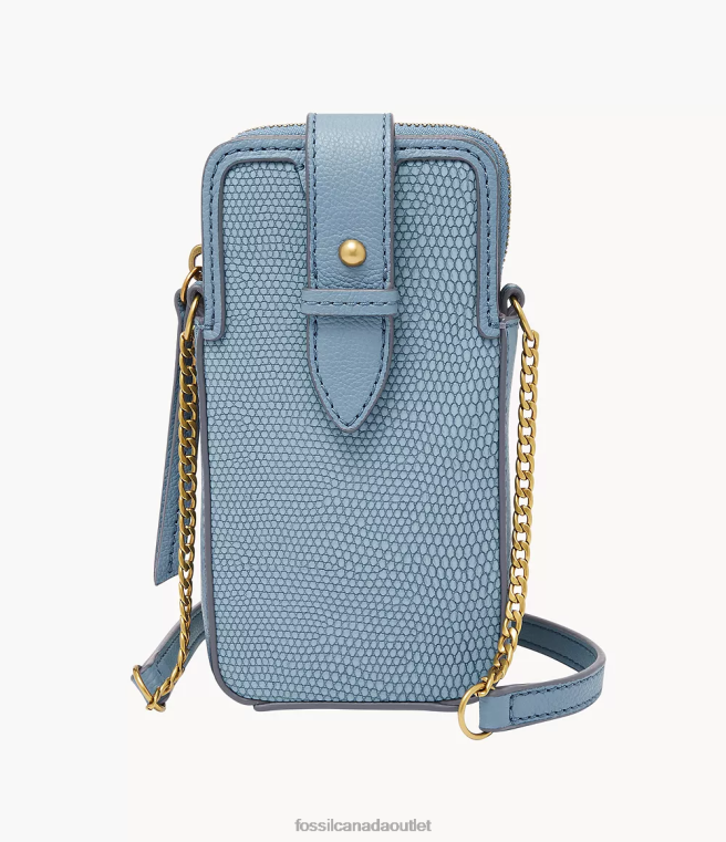 Fossil Bag Women Blue Lainie Phone Case Crossbody D2VPL714