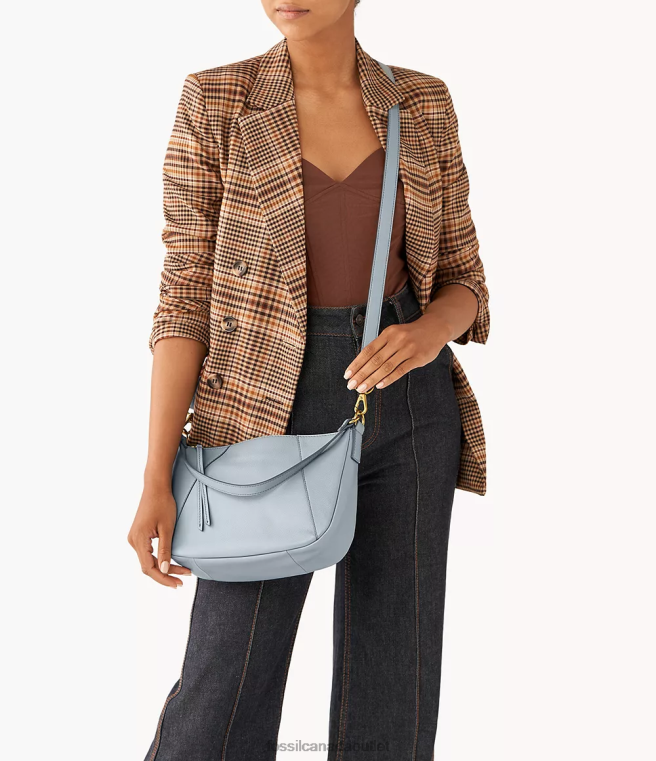Fossil Bag Women Blue Skylar Crossbody D2VPL413