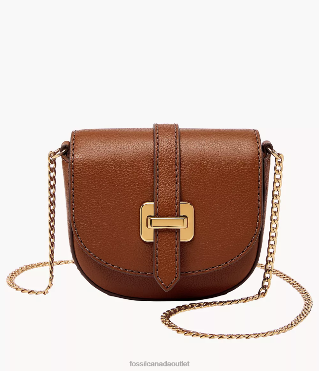 Fossil Bag Women Brown Emery Micro Crossbody D2VPL471