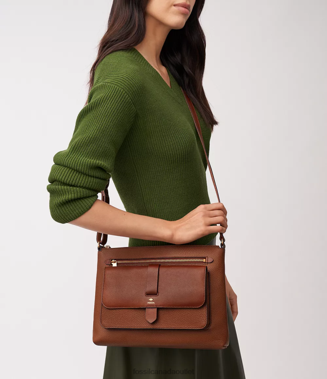 Fossil Bag Women Brown Kinley Crossbody D2VPL441