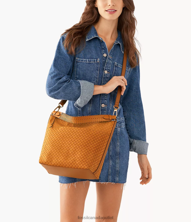 Fossil Bag Women Camel Julianna Large Hobo D2VPL700